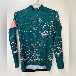 Peppermint long sleeve cycling jersey